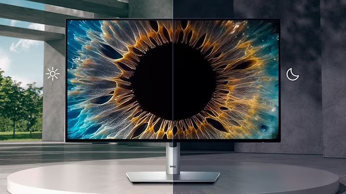 Dell Монитор 23.8" U2424HE HDMI, DP, USB-C, RJ-45, Audio, IPS, 120Hz, sRGB 100%, Pivot 210-BKJF фото