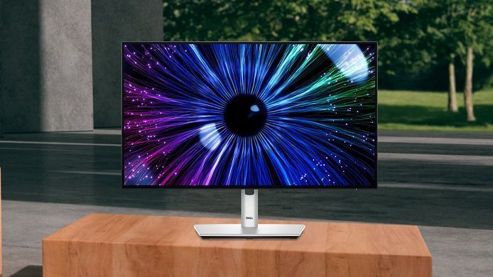 Dell Монитор 23.8" U2424HE HDMI, DP, USB-C, RJ-45, Audio, IPS, 120Hz, sRGB 100%, Pivot 210-BKJF фото