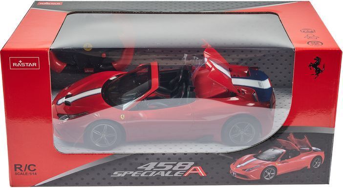 Машинка Rastar Ferrari 458 Speciale A 1:14 Червоний