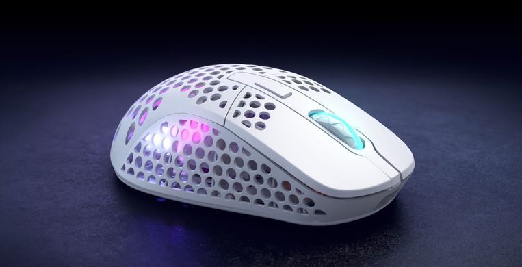 Cherry Xtrfy Мышь M4, WL/USB-A, RGB, белый M4W-RGB-WHITE фото