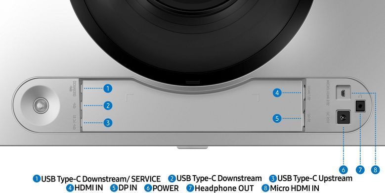 Samsung Монитор 48.7"Odyssey G9 49DG910 HDMI, DP, USB, USB-C, OLED, 5120x1440, 32:9, 144Hz, 0.3ms, CURVED LS49DG910SIXCI фото