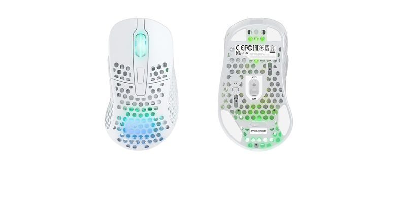 Cherry Xtrfy Мышь M4, WL/USB-A, RGB, белый M4W-RGB-WHITE фото