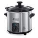 Медленноварка Russell Hobbs Compact Home, 145Вт, чаша-2л, механическое управление, съемная крышка, нерж. сталь, серый 25570-56