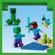 Конструктор LEGO Minecraft Дом из взрывчатки в джунглях 287 деталей (21275)