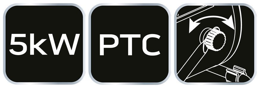 Керамічний обігрівач Neo Tools 90-064, PTC, 5 кВт