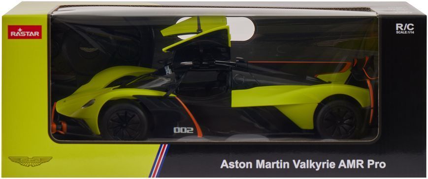 Машинка Rastar Aston Martin Valkyrie AMR Pro 1:14 Зелений