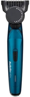 BaByliss Тример для стрижки бороды, 1 насадка, футляр, синий