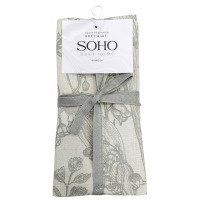 Кухонний текстиль SOHO Наб. руш. 40*40см бавовна 100% Grey 4 шт.