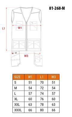 Жилет робочий Neo Tools 81-268 HD Slim M