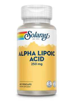 Альфа-ліпоєва кислота, Alpha Lipoic Acid 250mg - 60 vcaps