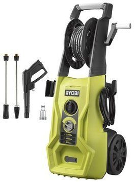 Минимойка высокого давления Ryobi RY170PWA 2500Вт 170бар 470л/ч шланг 10м 24кг 5133005373 фото