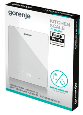 Ваги кухонні Gorenje KT 10 LBW (6950951) 739429 фото