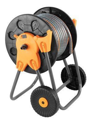 Тележка для садового шланга Neo Tools 15-793, складная ручка, для шланга до 60 м 15-793 фото