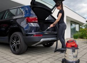 Einhell Пилосос професійний акумуляторний TC-VC 18/20 Li S - Solo, PXC 18В, 8кПа, контейнер 20л, без АКБ та ЗП (310757) 2347130 фото