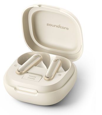 Наушники Anker SoundСore P40i Oat White (6976088) A3955G21 фото
