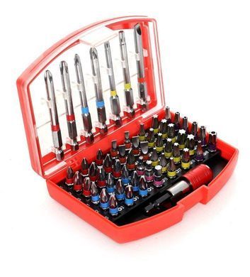 Набор бит из 56 предметов TORX, 1/4 - 25мм, 75мм TAGRED TA1206 TA1206 фото