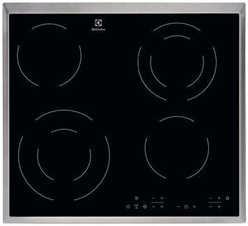 Electrolux Варочная поверхность электрическая стеклокерамическая, 60см, черный EHF6342XOK фото