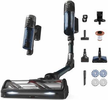 Rowenta Пылесос беспроводный X-Force Flex 13.60, 200Вт, конт пыль -0.65л, автон. раб. до 60мин, НЕРА, подсветка, синий RH9AD1WO фото