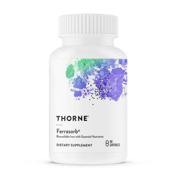 Строительная формула крови (Ferrasorb) 60 капсул