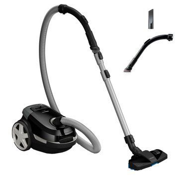 Пилосос Philips мішковий 3000 series, 900Вт, 3л, НЕРА, чорний XD3112/09 фото