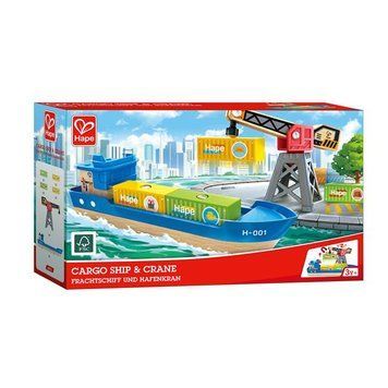 Набор для железной дороги Hape Корабль с краном (E3792) dt_28488 фото
