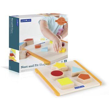 Рамка-вкладиш Guidecraft Manipulatives Фігури (G6733) dt_2181 фото