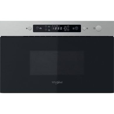 Whirlpool Мікрохвильова піч вбудована, 22л, електронне упр., 750Вт, гриль, дисплей, нерж (385693) MBNA920X фото