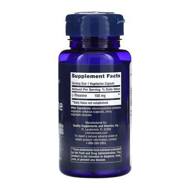 L-Theanine 100 mg - 60 vcaps Life Extension