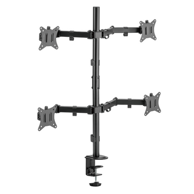 Brateck LDT66-C048 Кронштейна для 4 мониторов, 17 "-32", до 9 кг Brateck LDT66-C048 3704319 фото