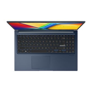ASUS Ноутбук Vivobook 15 X1504VA-BQ499 15.6" FHD IPS, Intel i3-1315U, 16GB, F512GB, UMA, noOS, Блакитний (373297) 90NB10J1-M00PH0 фото