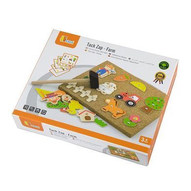 Набір для творчості Viga Toys Дерев'яна аплікація Ферма (51606) dt_1009 фото