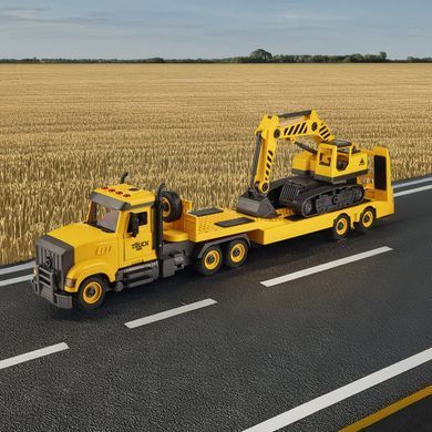 Машинка-конструктор OTAMANKO АВТОКОНСТРУКТОР Вантажівка тягач з екскаватором ibs_5320197 фото