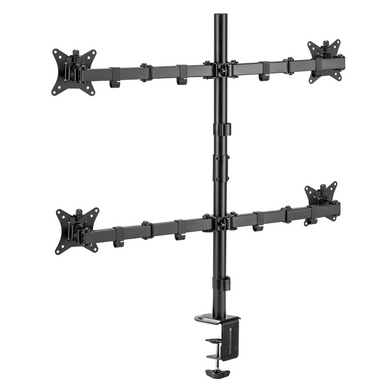 Brateck LDT66-C048 Кронштейна для 4 мониторов, 17 "-32", до 9 кг Brateck LDT66-C048 3704319 фото