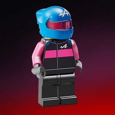 Конструктор LEGO Speed Champions Автомобіль для перегонів BWT Alpine F1 Team A524, 258 деталей (77248)