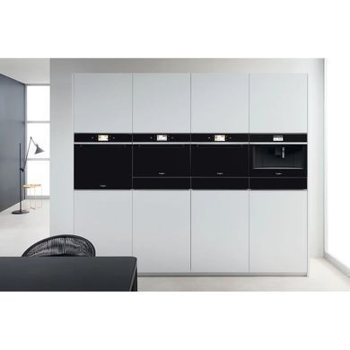 Whirlpool Кофемашина встраиваемая, 2.5л, зерно+мол., автомат.капуч, дисплей, авторецептов -13, черный W11CM145 фото
