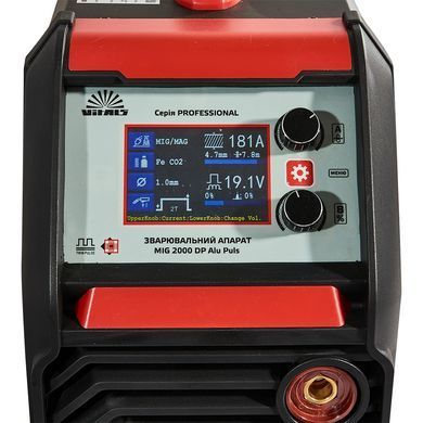 Сварочный аппарат Vitals Professional MIG 2000 DP Alu Puls V203306 фото