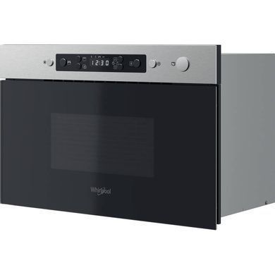 Whirlpool Мікрохвильова піч вбудована, 22л, електронне упр., 750Вт, гриль, дисплей, нерж (385693) MBNA920X фото