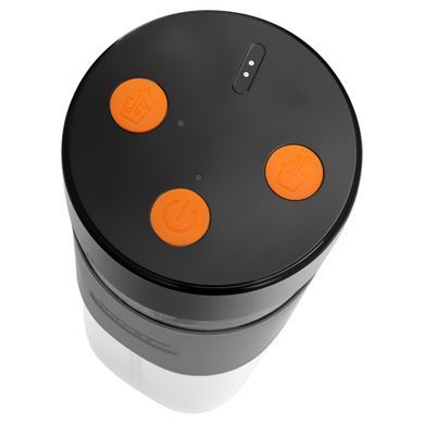 Sencor Блендер портативний для смузі 50Вт, чаша-330мл, USB, чорний (380871) SBL151BK фото