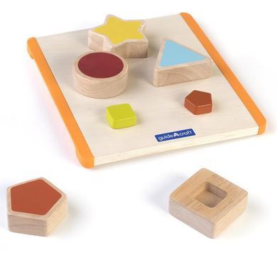 Рамка-вкладыш Guidecraft Manipulatives Фигуры (G6733) dt_2181 фото