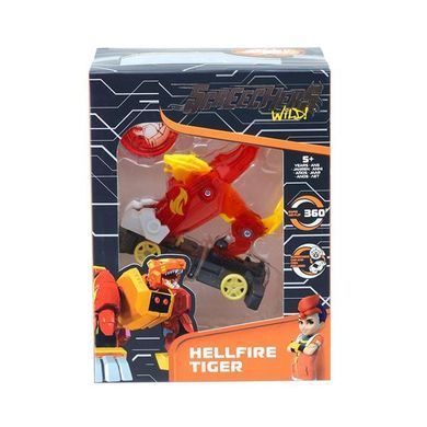 Машинка-трансформер Screechers Wild! S4 L1 Хелфаєр Тайгер (EU685102) dt_25270 фото