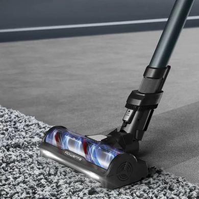 Rowenta Пилосос безпровідний X-Force Flex 13.60, 200Вт, конт пил -0.65л, автон. робота до 60хв, НЕРА, підсвітка, гнучка насадка, синій (378549) RH9AD1WO фото