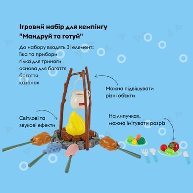Игровой набор для кемпинга OTAMANKO Мандруй та готуй ibs_5320259 фото
