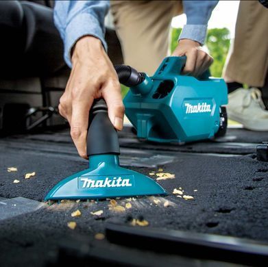 Makita Пилосос акумуляторний DCL184Z,18В LXT, 500мл, 1.400 л/хв, без АКБ та зарядного пристрою (349715) DCL184Z фото