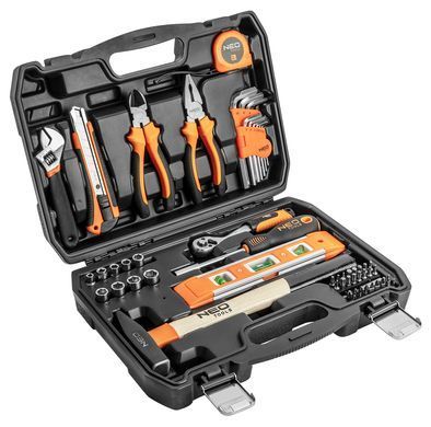 Набор инструментов, NEO TOOLS 10-200, 60 шт. 10-200 фото
