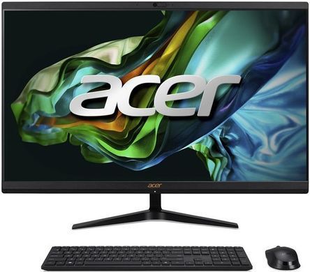 Acer Комп'ютер персональний моноблок Aspire C24-1800 23.8" FHD, Intel i5-12450H, 16GB, F1024GB, UMA, WiFi, кл+м, без ОС, чорний (374680) DQ.BM2ME.002 фото