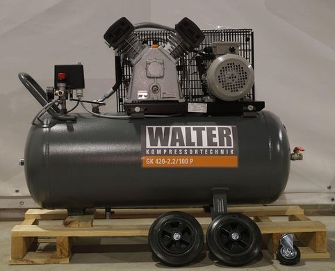 Компресор поршневий WALTER GK 420-2,2/100 P GK 420-2,2/100 P фото