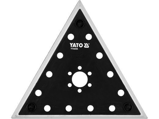Насадка трикутна для шліфмашини YT-82350 YATO : 280 мм YT-82354 фото
