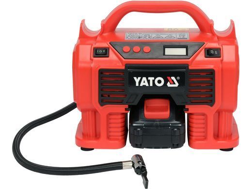 Компресор акумуляторний YATO YT-23247 Li-Ion 18 В, 3.0 AxГ, 60 Вт YT-23247 фото