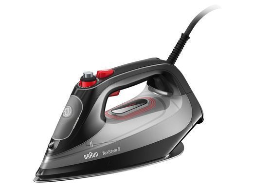Braun Праска TexStyle 9, 3100Вт, 330мл, паровий удар -230гр, нерж. сталь, чорний (376406) SI9281BK фото