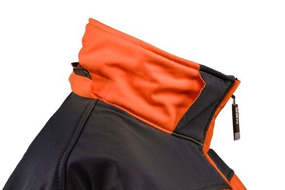 Куртка Neo Tools 81-701 Softshell повышенной видимости, водо- и ветронепроницаемая S
